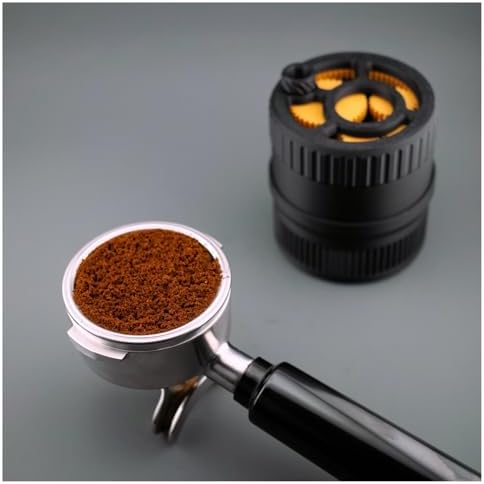 Coffee Distributor & Needle Stirrer, Planetary Spinning Gear Espresso Tool,Barista & Espresso Accessories(Standard black 58) - Image 3