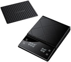 Digital Scale, Coffee Scale, Timer Function, Digital Display, Maximum Weighing 3kg, Accuracy 0.1g Food Kitchen Gram Weight Small Balance(Black) by Unknown