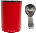 Airscape Stainless Steel Coffee Canister & Scoop Bundle - Food Storage by PlanetaryDesign