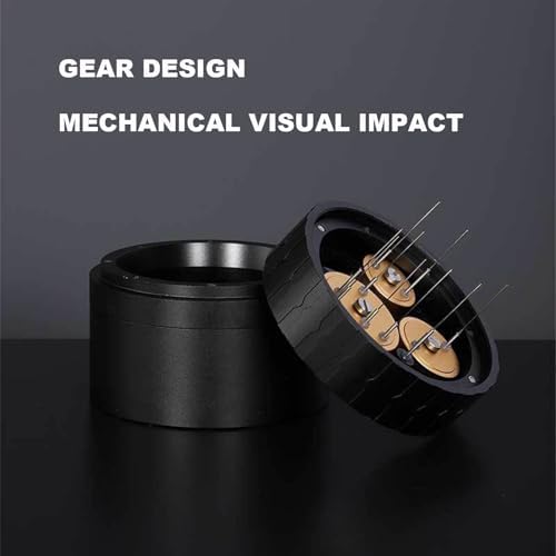 58mm Coffee Distributor Needle,Geared Spinning Coffee Distribution Stirrer, Espresso Powderdispenser, Magnetic Attraction Design, for Home Coffee Shop - Image 2
