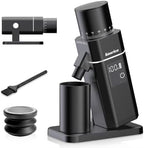Electric Burr Coffee Grinder, Conical Burr Coffee Bean Grinder with 75 Settings, Rechargeable Espresso Grinder, Pour-Over, Drip & French Press, Portable & Easy to Clean by Kourice