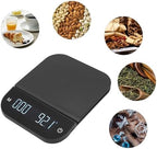 Coffee Scale with Timer, 0.1g High Precision Kitchen Scale, Digital Kitchen Scale, USB Rechargeable Small Coffee Scale, Touch Sensor, with LCD Display and Tare Function - Image 6