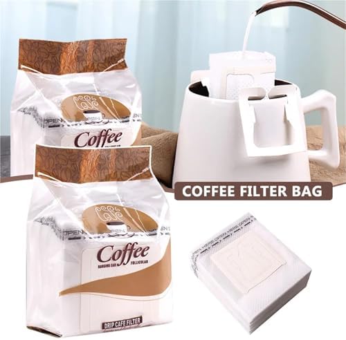 300 Pcs Hanging Ear Disposable Paper Drip Coffee Filter Bags - Image 2
