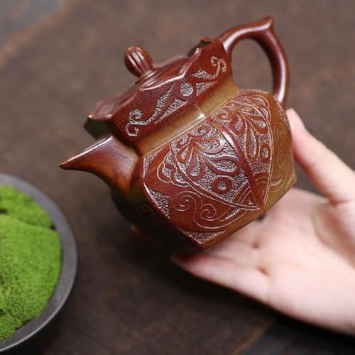 Tea Kettle Creative Ceramic Monk Hat Teapot Home Tea Room Chinese Tea Maker Ceramic Tea Infuser - Image 5