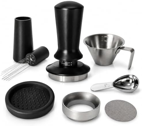 7 PCS 51MM Espresso Tamper Set, Espresso Accessories Kit for Coffee Lovers by Unknown
