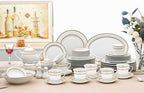 Lorenzo Amelia 57-Piece Dinnerware Set, Service for 8 - Image 4