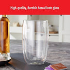 ZWILLING Sorrento 8-pc Double-Wall Glass Latte Cup Set - Image 3