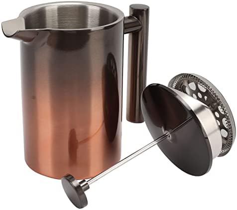 French Press Coffee Maker, Stainless Steel Double Wall Insulated 304 Teapot, Rust Proof Coffee Press, Ideal for Home, Office, Camping & Outdoor Travel (800ml) - Image 7