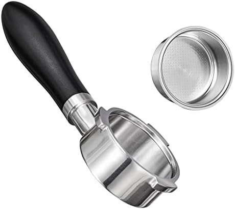 51mm Bottomless Portafilter 3 Wings Fits Delonghi EC0680, EC0685, SMEG & EUPA Espresso Machines | Anodized Aluminum Handle | Filter Basket Included - Image 2