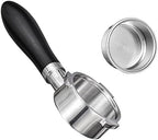 51mm Bottomless Portafilter 3 Wings Fits Delonghi EC0680, EC0685, SMEG & EUPA Espresso Machines | Anodized Aluminum Handle | Filter Basket Included - Image 2