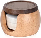 Compatible for IKAPE Espresso Wooden Box with 200Pcs Paper Filters, Puck Screen Paper Filters Fit 51mm 54mm 58mm Portafilter Baskets for Home Espresso Making(51MM) by Unknown