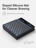 Tiny 3C Coffee Scale with Timer, P Wake Up Function, 0.1g Precision, Compact Design for Espresso & Pour Over, Portable Digital Scale for Small Brew Spaces,(Sale Black) - Image 7