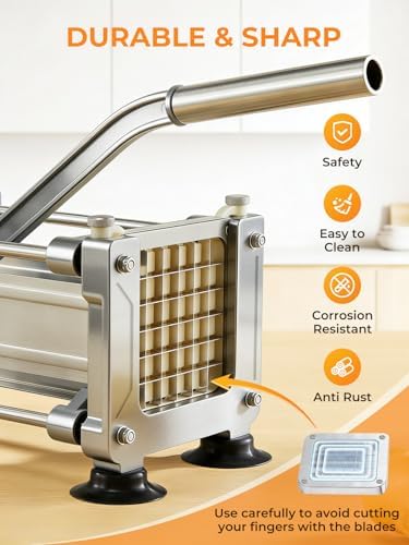 FOHRER Manual French Fry Cutter for Potatoes - Image 4