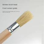 Coffee Cleaning Brush Set, Compatible with FENCHUI, Solid Wood - Image 3