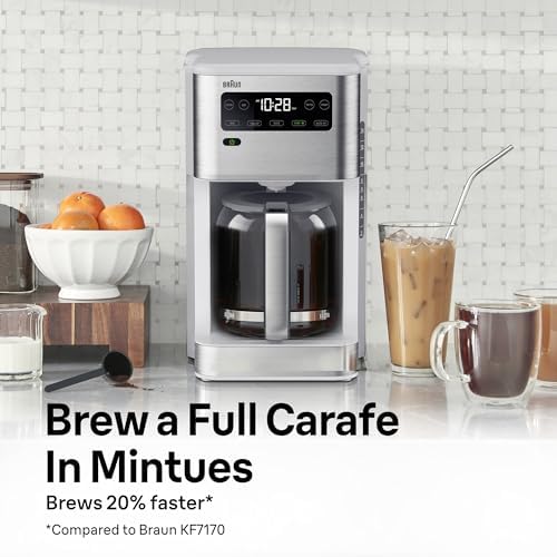 Braun PureFlavor 14-Cup Programmable Coffee Maker w/FlavorCarafe, Hot/Iced - Image 2