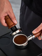 51mm Espresso Tamper, Premium Barista Coffee Tamper with Constant 30lb Calibrated Spring Loaded, Stainless Steel Base and Mahogany Handle. Fits for All 51mm Portafilters, Espresso Accessories - Image 6