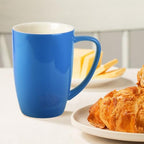 homEdge Porcelain Mug Set, 16 Ounces Cup for Tea, Latte, Mocha, Hot Chocolate, Set of 6, Blue - Image 3