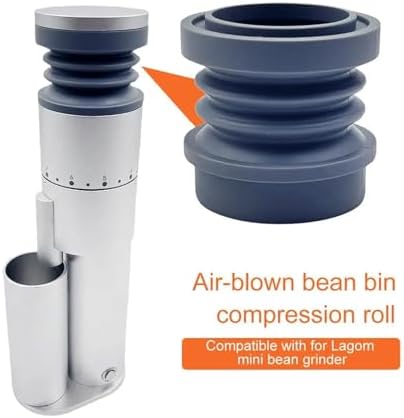 Single Dose Coffee Hopper (1/2pcs) - Silicone Replacement for Lagom Mini Grinder - Compact Dosing Accessory for Espresso & Coffee - Image 2