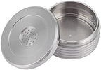 Coffee Filter, Reusable Capsule with Spoon Brush Fit for DELTA Point Stainless Steel Pod Q NDIQ7323 Maker Machine Filters - Image 7