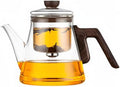 Small 25.4oz Enchanted Glass Teapot, YJX Magnetic Brewing Tea Pot Designed for Convenience, Witchcraft Magic Tea with Infuser for Loose Leaf and Herbal Teas(750ml) by YJX