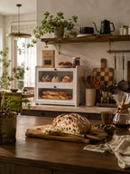 Bread Box for Kitchen Countertop Large Capacity with Top Storage Shelf - Image 5