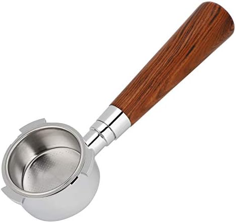 Portafilter Handle for Espresso Machines, Wooden Espresso Filter Holder with 304 Stainless Steel, Reusable Coffee Accessory for Home Barista - Image 7