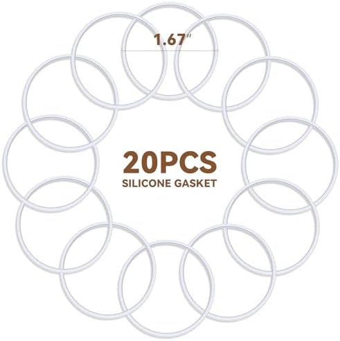 CAPMESSO Reusable K Cups with 20pcs Silicone Gaskets: Stainless Steel Reusable Coffee Pods - Dual-Mesh Refillable Coffee Filter for Richer Coffee NO Grit - Image 5