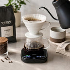 Smart Coffee Scale with Timer, 5 Smart Modes, Rechargeable Precision Espresso Scale for Home Barista Brewing, Digital Display, Compact - Image 7