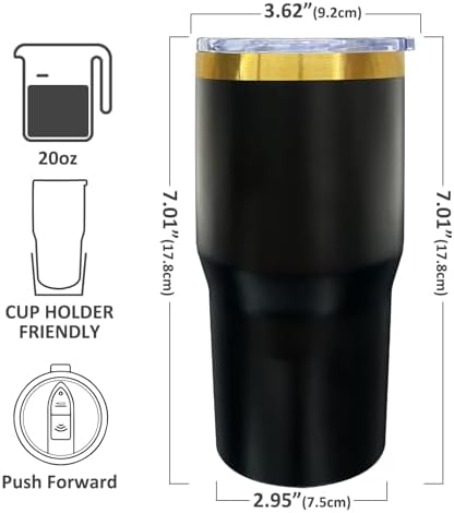 20 oz Tumbler Bulk Stainless Steel Tumblers with Lids and Straws Mixed - Image 2