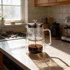 Coffee Press Glass Stainless Steel Double-Wall Insulated Kettle - Image 3