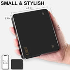 OBEST Mini Coffee Scale with Timer, Rechargeable Espresso Scale with Type-C - Image 2