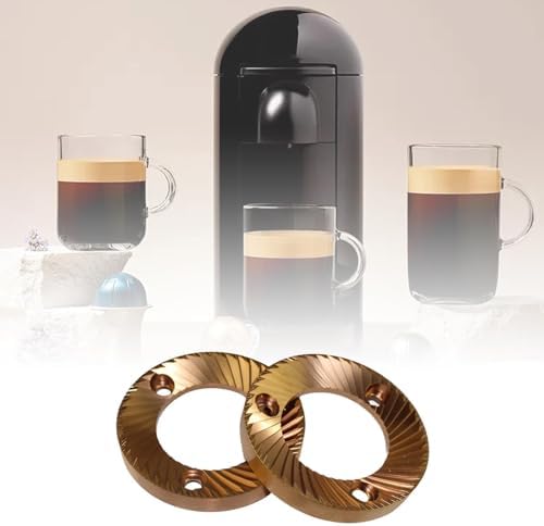 B Baosity 2x 64mm Flat Burrs Espresso Machine Parts Replacement Professional Manual Coffee Mill Burrs Espresso Grinding Burr for DF64 DF64P - Image 4