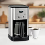 Cuisinart DCC-1200P1 Brew Central 12-Cup Programmable Coffeemaker Coffee Maker, Carafe, Brushed Chrome - Image 2
