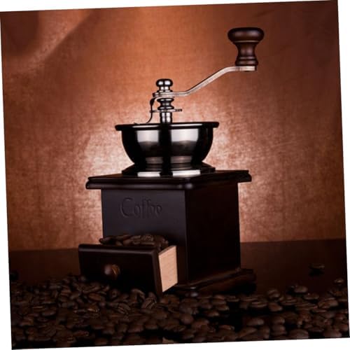 Manual Coffee Bean Hand Vintage Style Burr Mill Grinder - Image 2