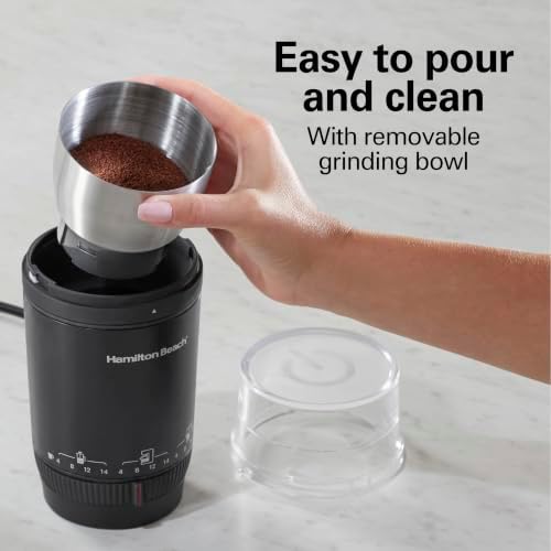 Hamilton Beach Custom Grind Electric Coffee Grinder For Up To 14 Cups - Image 4
