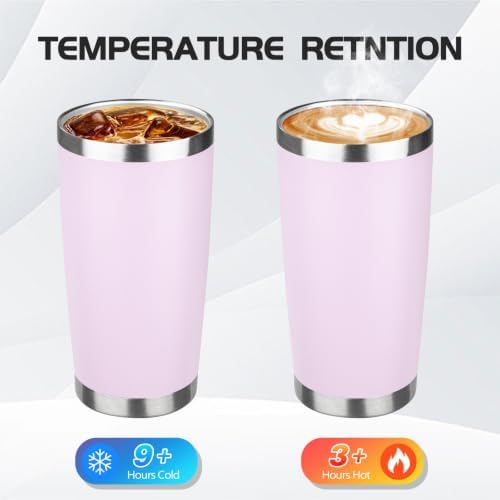 StarSpeed 6 Pack 20oz Stainless Steel Travel Coffee Tumbler,Fruit Palette - Image 5