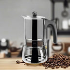 Magefesa Genova Stovetop Espresso Maker, 10 Cups/17 oz, 18/10 Stainless Steel Moka Pot, Italian Greca Coffee Maker, Suitable for Induction - Image 5