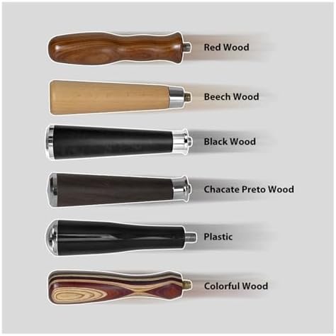 51/54/58mm Coffee Bottomless Naked Portafilter M10 Wood Handle, Compatible With Delonghi, Compatible With Breville, Espresso Accessory Barista Tools(M10 Color wood) - Image 5