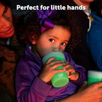 Silipint 8oz Silicone Tumbler with Straw and Lid – Unbreakable, BPA Free, Non-Toxic, Dishwasher, Microwave, Freezer Safe Tumbler Cup – Reusable Drinkware for Juice (Glow Green, 8oz - Pack of 4) - Image 5