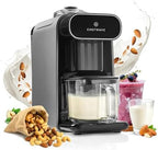 ChefWave Milkmade (Silver, Black) 6-in-1 Plant-Based Milk Maker Bundle by chefwave