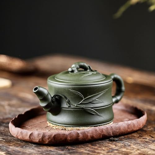 Tea Pots For Loose Tea Retro Purple Clay Pot Handmade Teapot Home Living Room Kung Fu Tea Set Office Desktop Teapot Tea Infuser Pot - Image 5