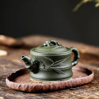 Tea Pots For Loose Tea Retro Purple Clay Pot Handmade Teapot Home Living Room Kung Fu Tea Set Office Desktop Teapot Tea Infuser Pot - Image 5
