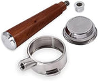 Bottomless Naked Portafilter Compatible 58mm Coffee Handle Espresso Machine Bottomless Modified Handle Compatible With The Handle of Nova Slanted Ear Coffee Maker Espresso accessories (Color : K) - Image 3
