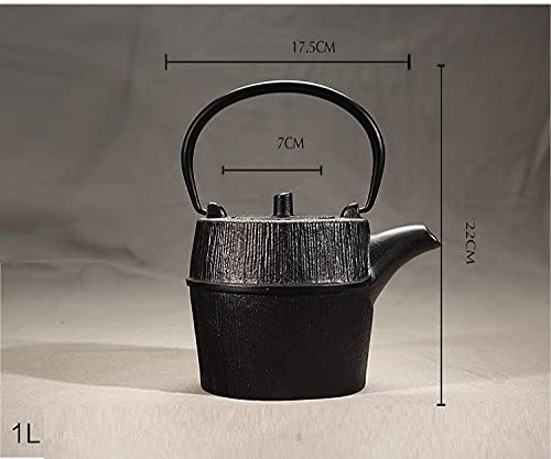 800ml 1l Cast Iron Tea Pot Set Japanese Tetsubin Electric Kettle Drink Kungfu Tools Tree Teapots Uncoated - Image 4