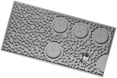 Premium Silicone Coffee Tamper Mats with Nonslip Base and Drainage Design for Homes Kitchen and Cafes Use by Unknown