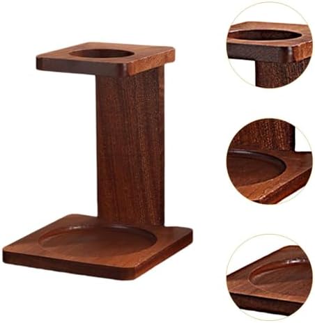 Coffee Cup Holder Pour Over Coffee Dripper Rack Wooden Sturdy Multifunctional Coffee Dripper Stand for Tea House Tea Party, Style B - Image 2