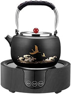 Tea Pot 1000ML Kettle 304 Thickened Stainless Steel Teapot Teapot Household Induction Cooker Tea Set Office Tea Room Teapot Teapot for Infuser (Color : B) - Image 6
