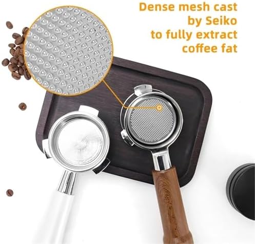 54mm Coffee Bottomless Portafilter Naked，Compatible For Breville，Sage 870/878/879 Filter Basket Espresso Machine Barista Accessory(54mm Color SS) - Image 4