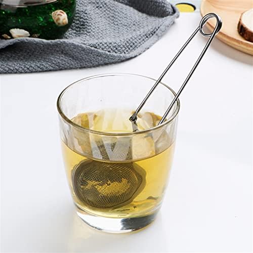 Tea Filters Stainless Steel Handle Mesh Ball Tea Strainer Tea Infuser Spice Filter - Image 4