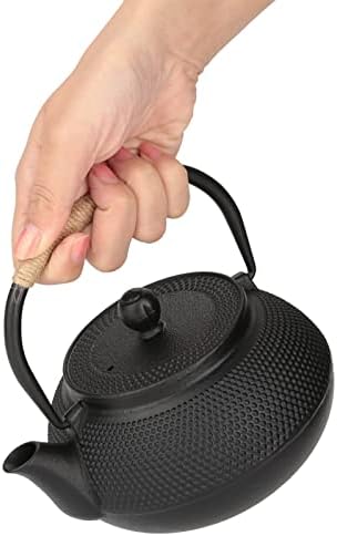 Cast Iron Teapot Japanese Tetsubin Tea Kettle with Infuser Japanese Tetsubin Kettle Stovetop Tea Kettle Hot Water Kettle for Long Lasting Flavor 800ml - Image 4